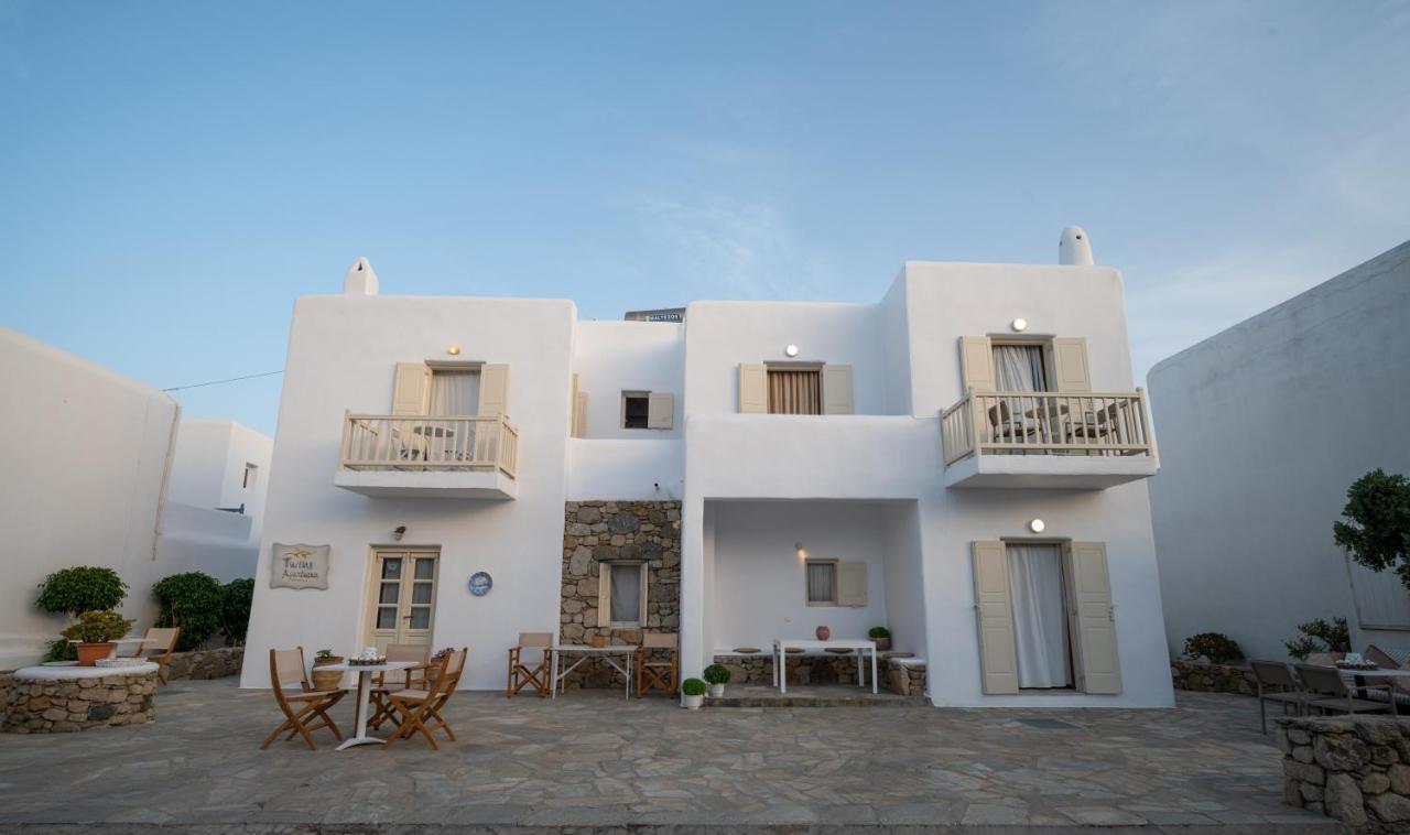 Twins-Trisa Apartments Ornos  Exterior photo